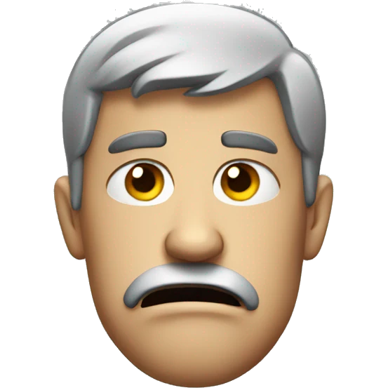 annoyed face emoji