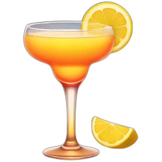 tequila sunset emoji