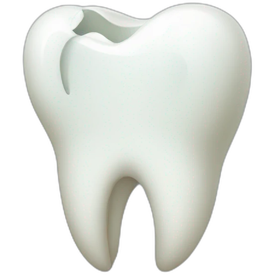 Tooth emoji
