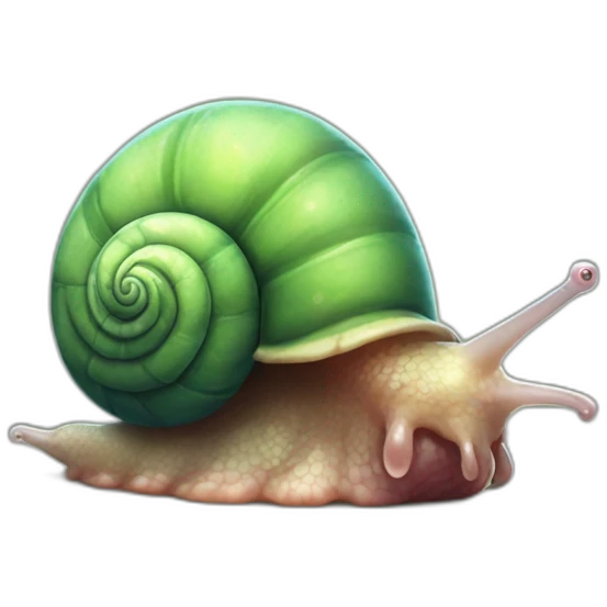 zombie-snail emoji