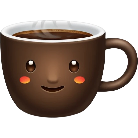 A coffee emoji emoji