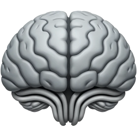 alien, brain emoji