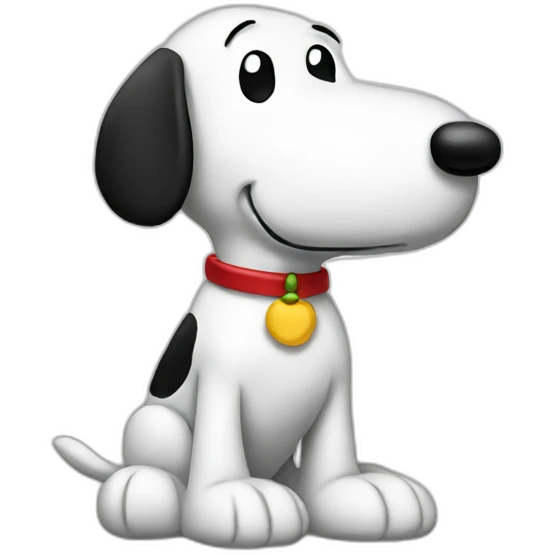snoopy drawing emoji