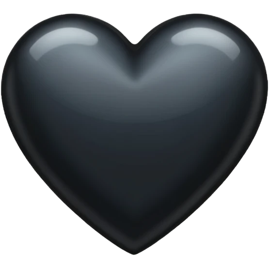 Corazón  negro emoji