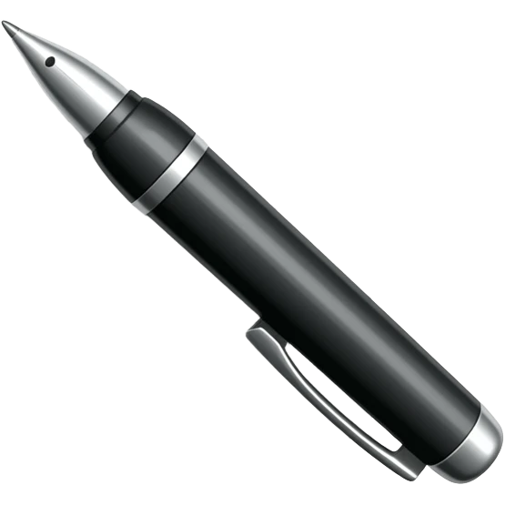 paper form with pen emoji