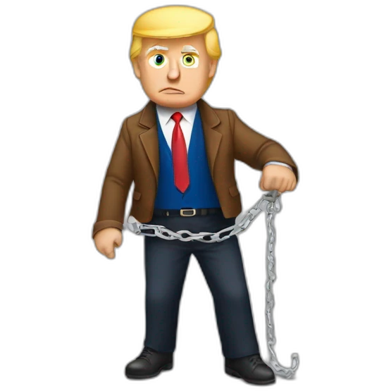 trump-in-handcuffs emoji