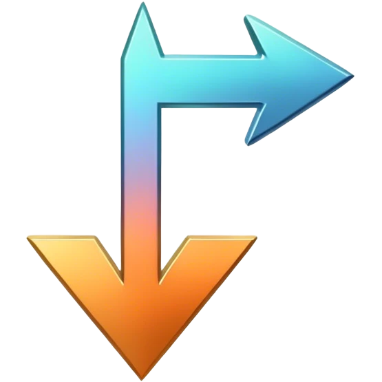 arrow down emoji