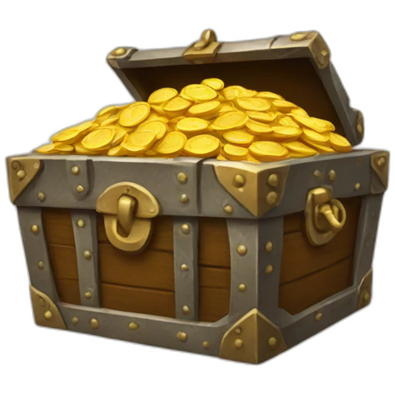 Treasure rich emoji