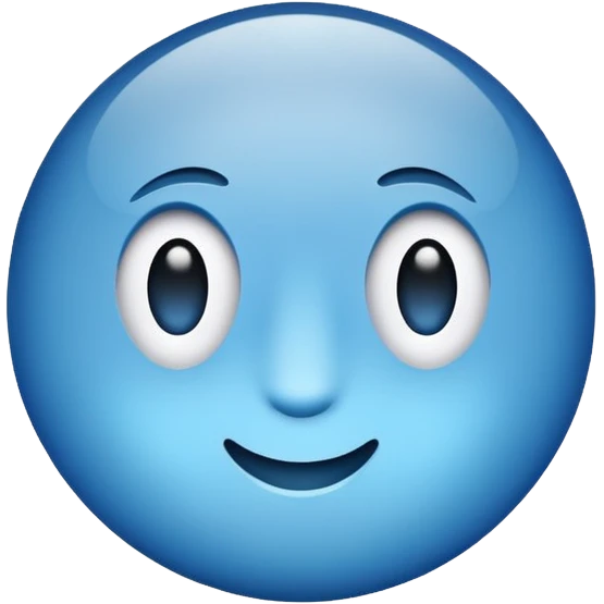 Blue tik emoji