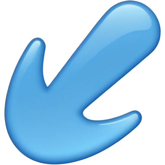 Blue tick emoji