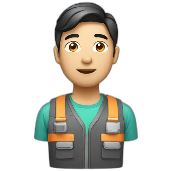 Asian Engineer Guy emoji