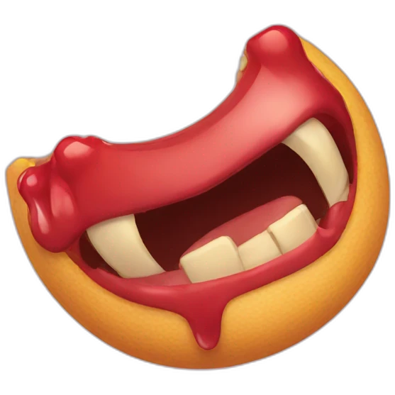 Bite emoji