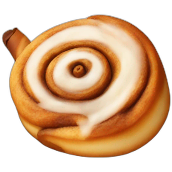 Cinnamon roll emoji