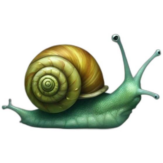 zombie-snail emoji