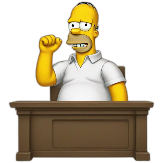 Homer simpson emoji