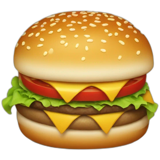 Hamburger emoji