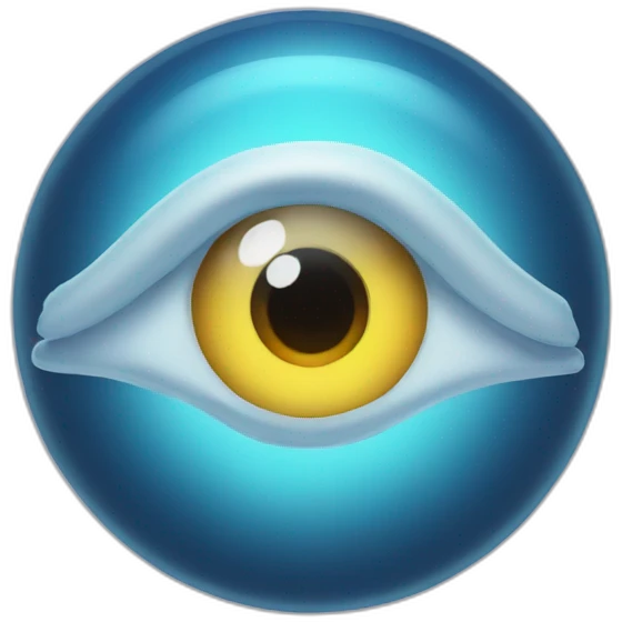 Third eye emoji
