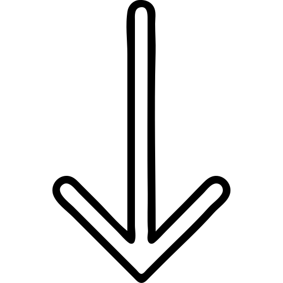 red arrow pointing down emoji