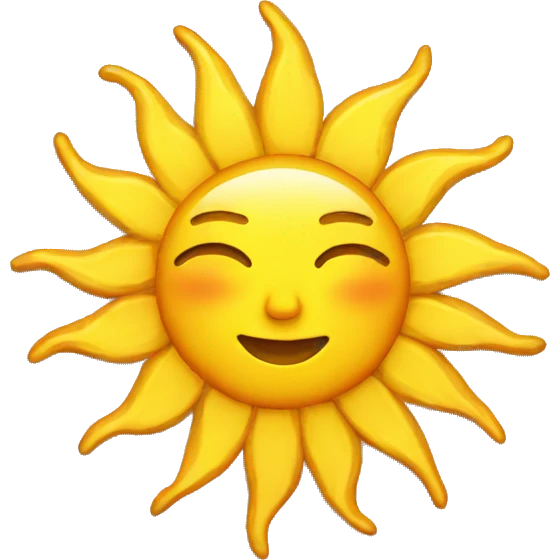 SUN emoji