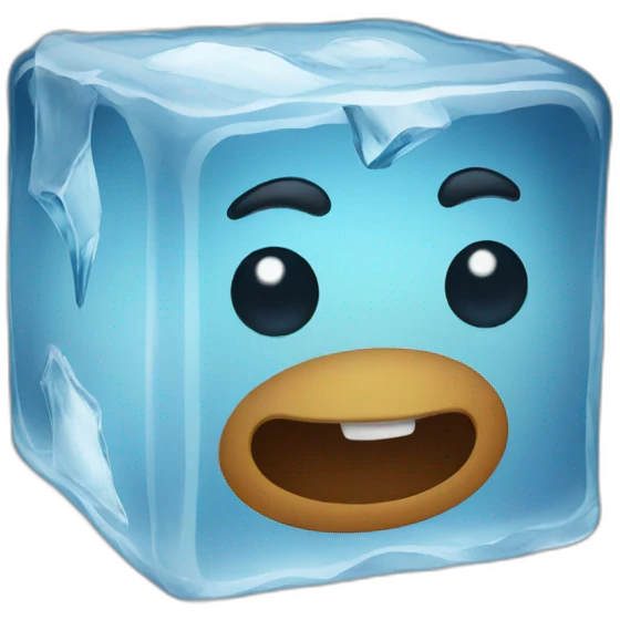 Ice cube emoji