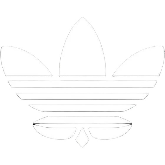 Adidas white stripes on black emoji emoji