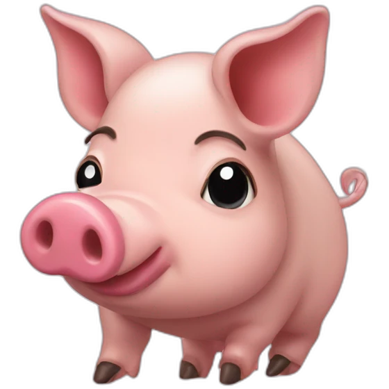 nail pig emoji