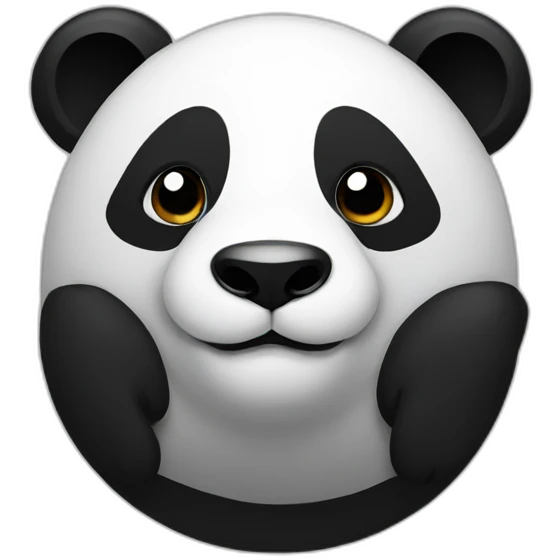 panda design emoji