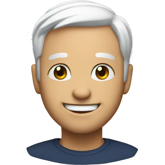 Smiling sigma emoji
