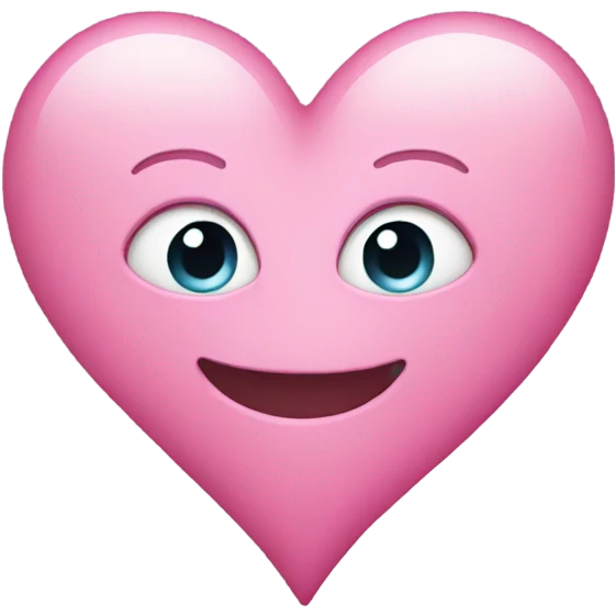 Pink heart emoji