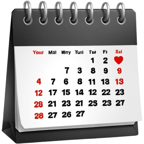 mini calander emoji