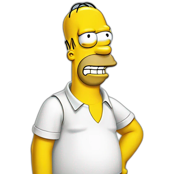 Homer simpson emoji