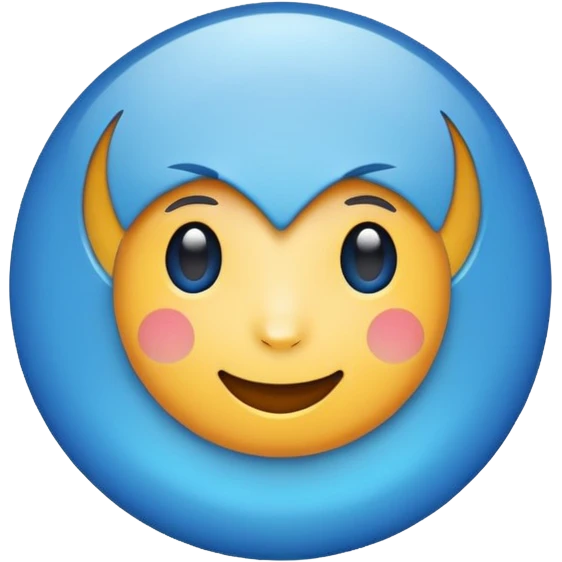 Blue tick emoji