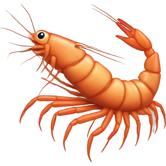 Shrimp emoji