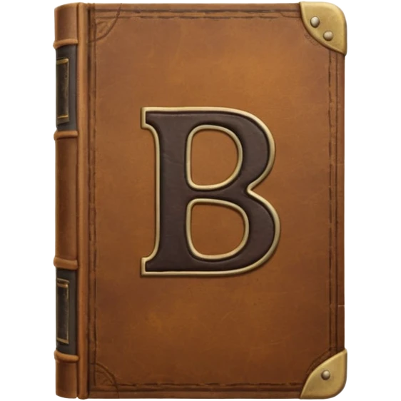 a book with label "B1" on its cover emoji