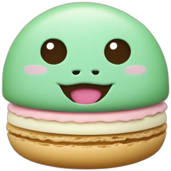 Grogu macaron emoji
