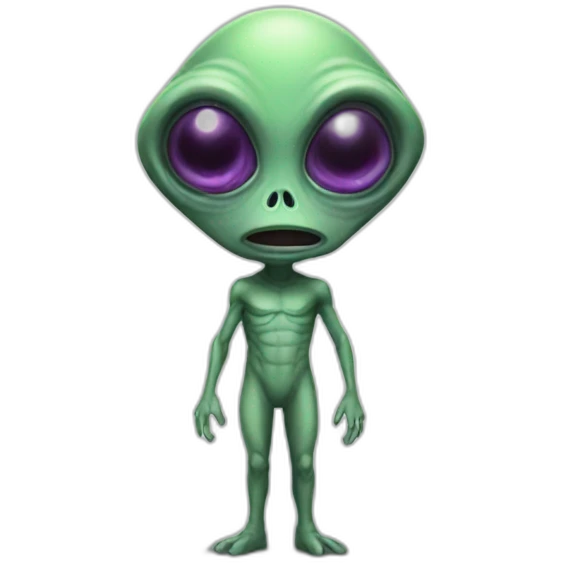 halloween alien emoji