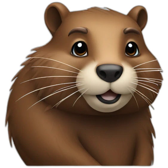 beaver emoji