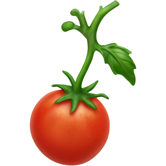 One splattered tomato emoji