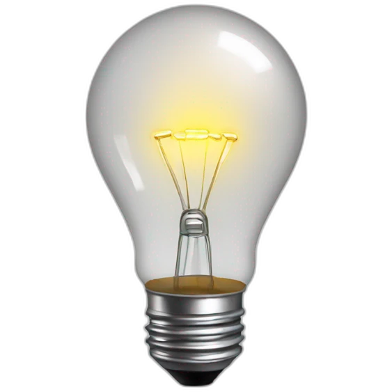 light bulb emoji