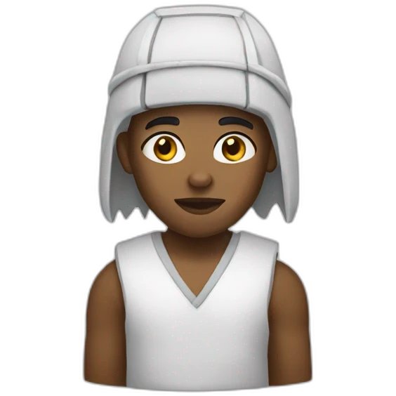 white kirikou emoji