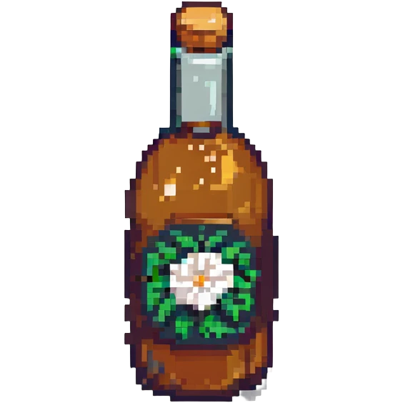 Бутылка Borjomi, no background emoji
