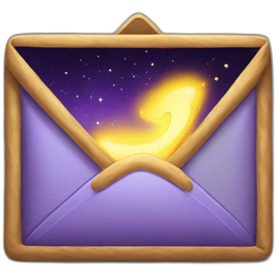 Magic email emoji
