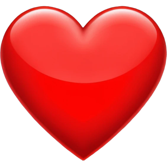 Pixel heart emoji