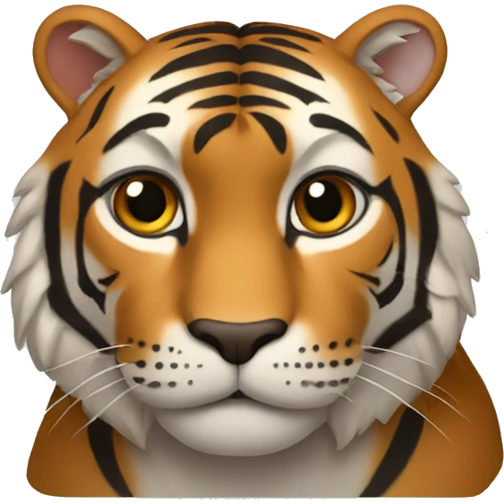 chat-tigré-marron emoji