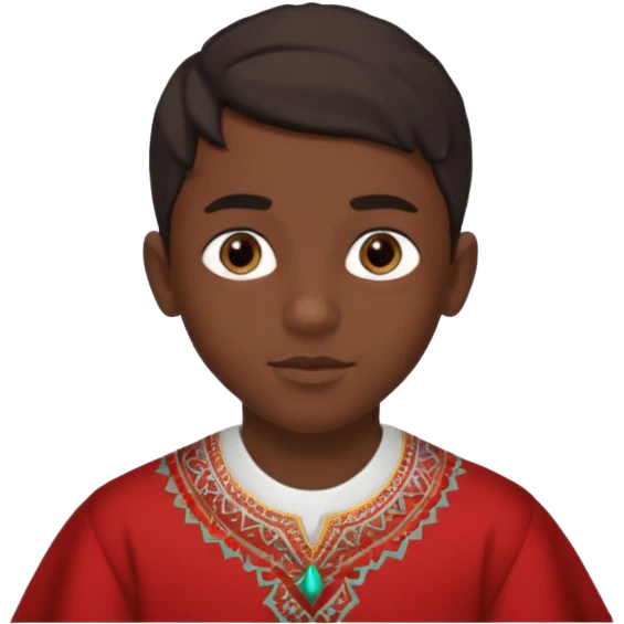 ولد بعمر ١٤ سنة لونه ايض وملامحها مغربية emoji
