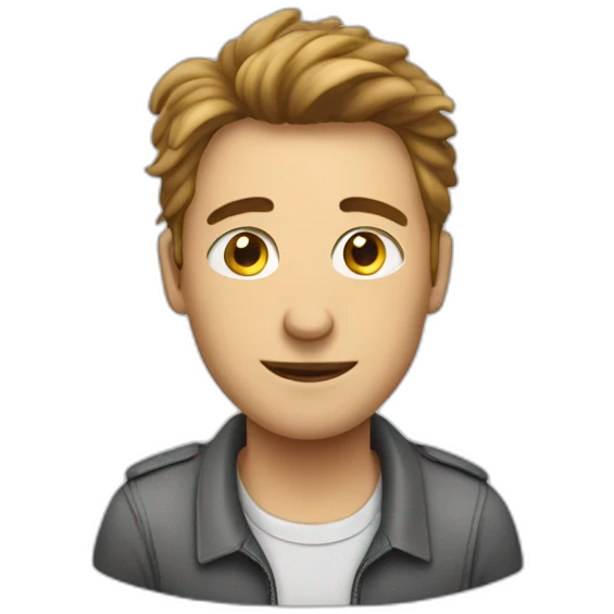 Guy with a computwr mousr emoji
