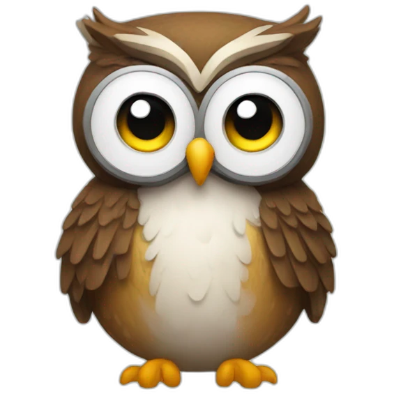 Developer owl emoji