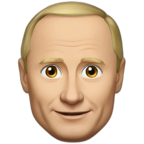 Smirking Putin emoji