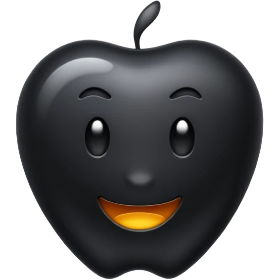 black dynamic emoji