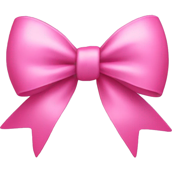 Pink Bow emoji
